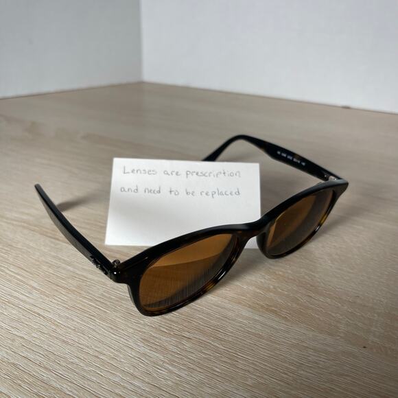 Ray-Ban RB5356 2012 Round Havana Brown Eyeglasses Frames Only 52-19-145 - Picture 1 of 8